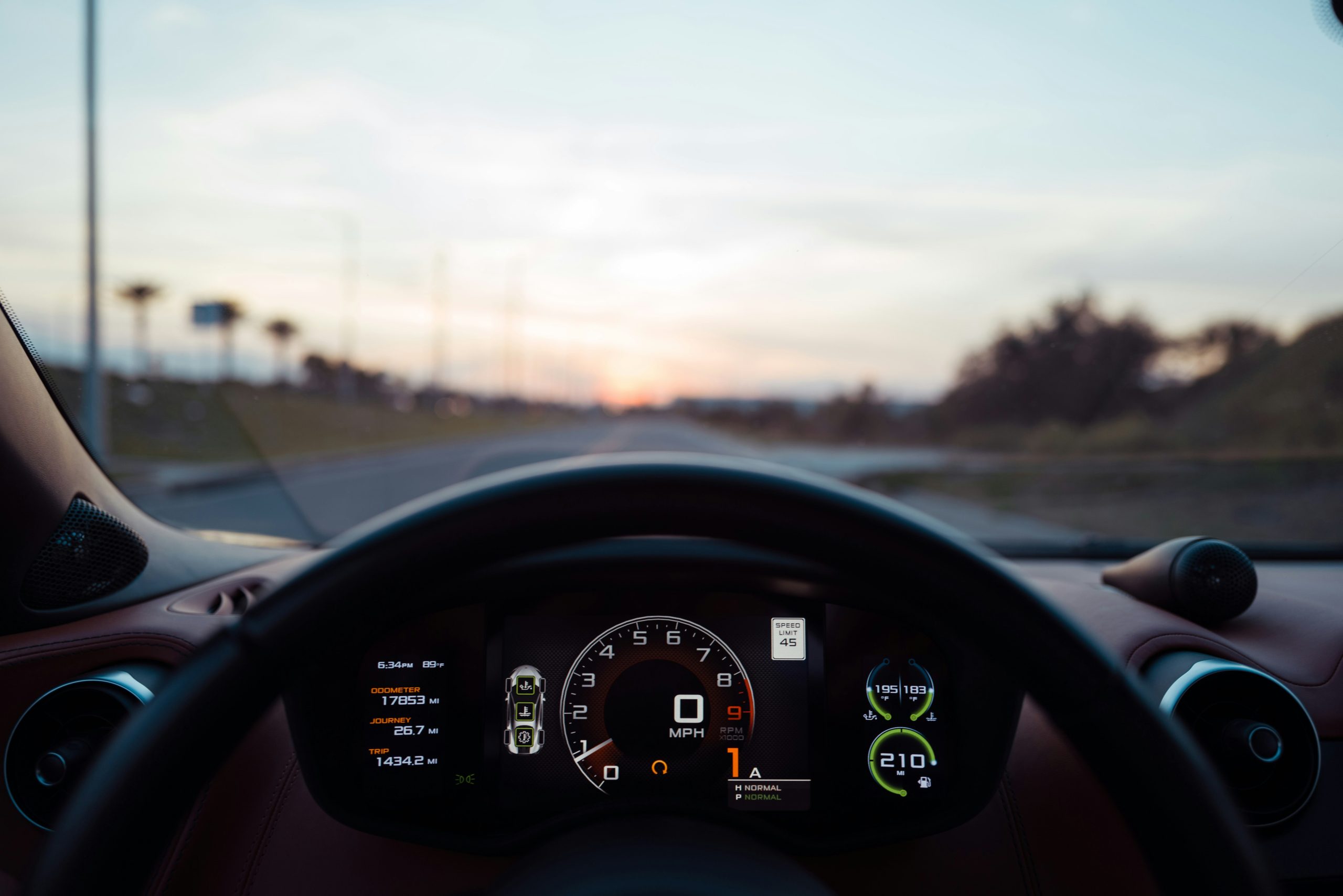 driver reviewing car insurance options