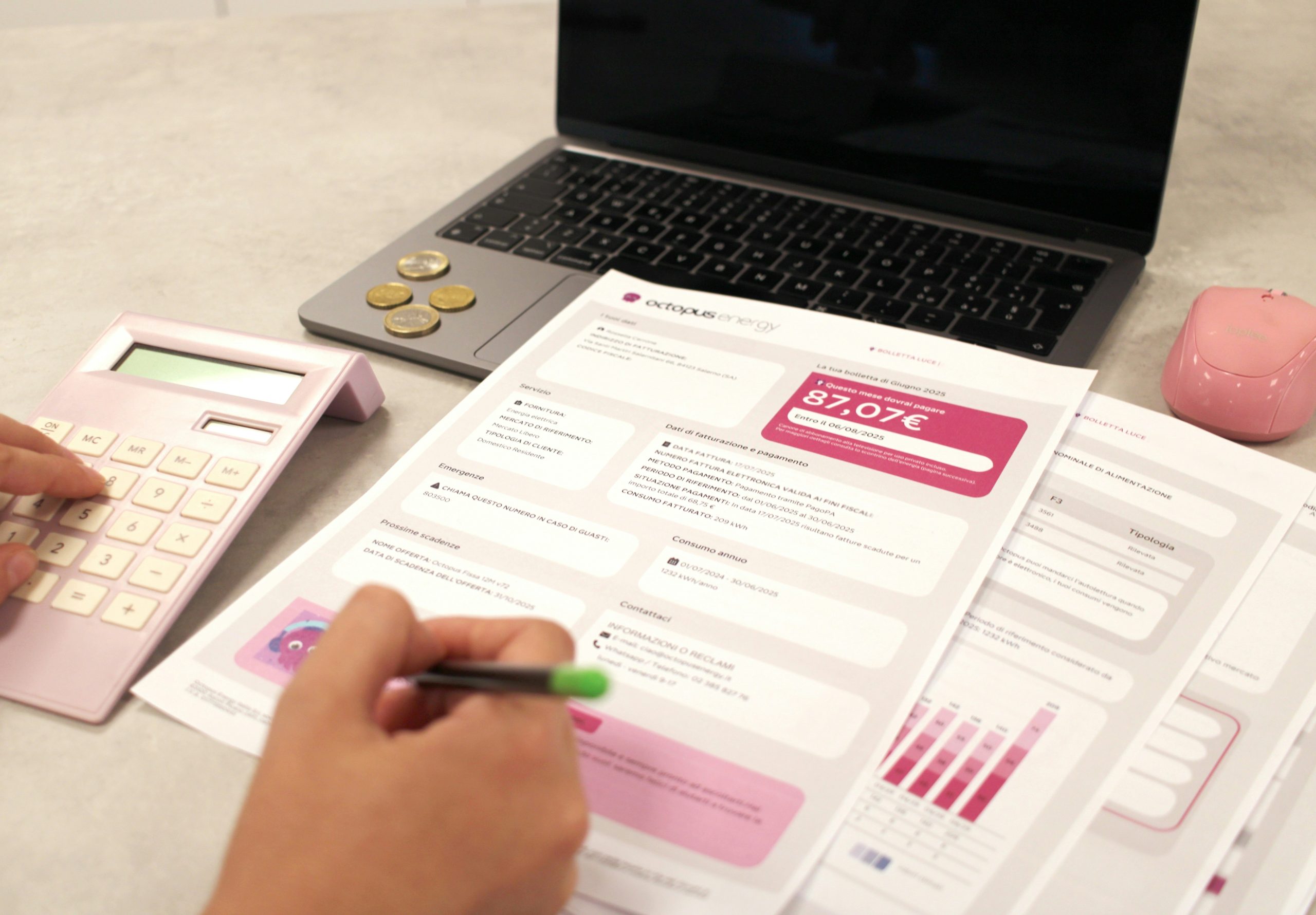 comparing burial insurance quotes at a table