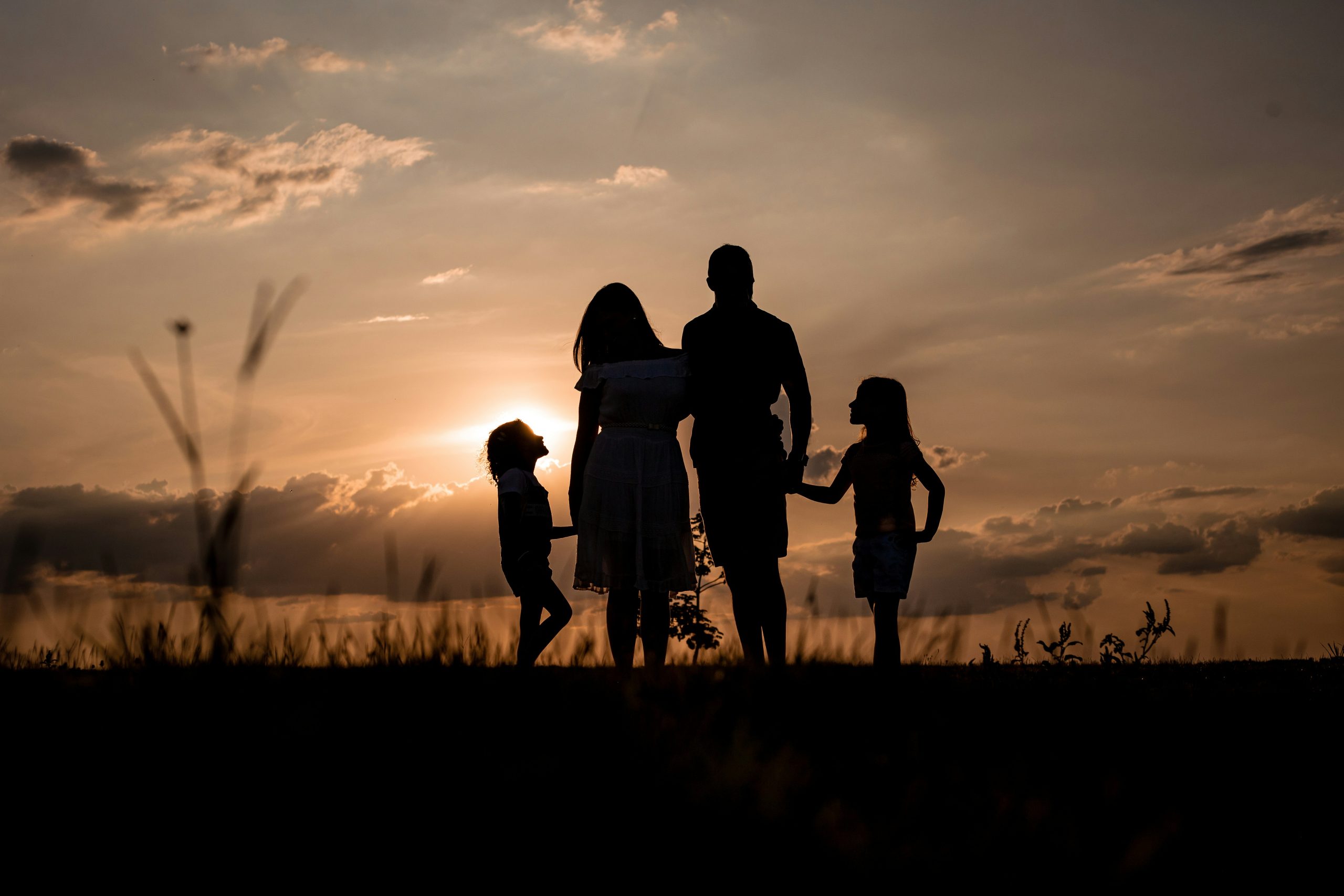 family considering life insurance options